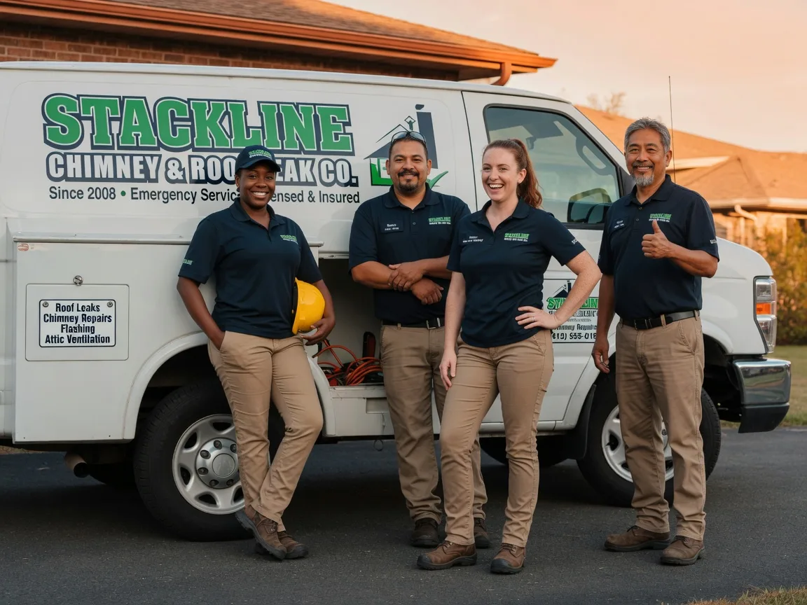 Chimney flashing repair company in Ashfield, PA
